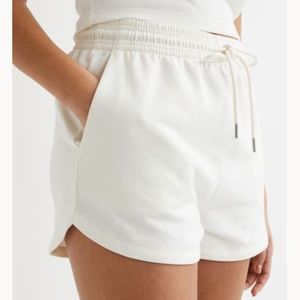 H&M Basics Beige Cotton Shorts